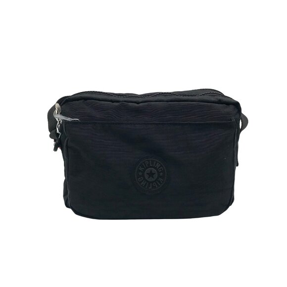 Kipling Black Noir Abanu Multi Crossbody Bag - Picture 1 of 11